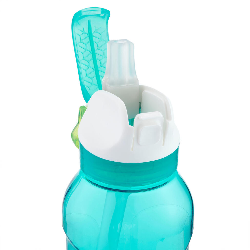 Gourde randonnée 900 bouchon instantané avec pipette 0,5 litre Ecozen® turquoise